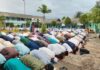 read news – Warga Muhammadiyah Tanjungpinang Salat Idul Adha Suasana pelaksanaan salat Idul Adha di Tanjungpinang yang dilaksanakan oleh Jamaah Muhammadiyah. (Foto : dwi susilo- batamtv.com)