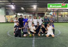 read news – Jalin Silaturahmi, Biro HPP BP Batam Gelar Fun Futsal