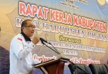 read new – KONI Bintan Gelar Rakerkab Bersama Pengurus Cabor Ketua KONI Bintan Dedi Sutanto menyampaikan paparan program kerja tahun 2022 dan rencana kerja tahun 2023. (Foto : dwi susilo - batamtv.com)