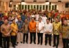 read news – Permabudhi se-Indonesia Gelar Pertemuan di Kepri Permabudhi Kepulauan Riau menggelar jamuan makan malam di Restoran Kelong Shangrila, Tanjungpinang, Jum'at (7/7) malam yang dihadiri langsung Gubernur Kepri Ansar Ahmad. (Foto : abyaqsa ramadan - batamtv.com)