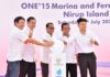 read news – Batam Miliki Terminal Khusus Pariwisata di Pulau Nirup Menteri Perhubungan RI Budi Karya Sumadi (tengah) saat meresmikan Terminal Khusus Pariwisata PT. Tritunas Sinar Benua & One°15 Marina di Pulau Nirup, Batam, Sabtu (8/7). (Foto : muhammad amin - batamtv.com)