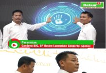 streaming news – Gandeng BIG, BP Batam Launching Geoportal Spasial