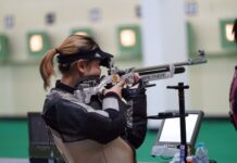 read news – Dua Atlet Menembak Perbakin Kepri Kantongi Tiket ke PON Aceh Sumut Jolly, Atlet Cabor menembak asal Kota Batam di Nomot Air Rifle Putri lolos ke PON Aceh Sumut . (Foto: dwi susilo - batamtv.com)