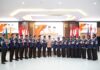 read news – Kontigen Raimuna dari Batam Dilepas Jefridin Ketua Kawartir Cabang Pramuka Kota Batam , Jefridin Hamid saat melepas Kontingen Kwarcab Kota Batam untuk mengikuti Raimuna Nasional XII tahun 2023. (Foto : abyaqsa ramadan - batamtv.com)