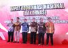 Gubernur Ansar Hadiri Rakornas Pencegahan Pelanggaran Netralitas ASN pada Pemilu 2024 Badan Pengawas Pemilu (Bawaslu) Republik Indonesia menggelar Rapat Koordinasi Nasional (Rakornas) Pencegahan Pelanggaran Netralitas Aparatur Sipil Negara (ASN) pada Pemilu Serentak Tahun 2024 yang digelar olehdi HARRIS Hotel Batam Center, Senin (28/8) malam. (Foto : muhammad amin - batamtv.com)
