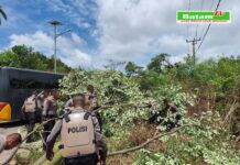 read news – Pasca Aksi Masyarakat Blokade Jalan Masuk, Situasi Jembatan 4 Barelang Mulai Kondusif