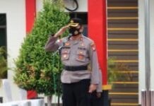 read news – Simulasi: Petugas Hadapi Situasi saat Warga Berdemo Wakapolres Bintan Kompol M Tahang mengatakan simulasi pengamanan pemungutan suara di TPS dalam rangka kesiapan pengaman Pemilu tahun 2024, Jumat (14/9/2023). (Foto : abdi perdana - batamtv.com)