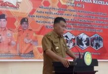 read news – Natuna Bentuk Team dalam Pertolongan Pertama pada Kecelakaan Bupati Wan Siswandi saat secara resmi membuka kegiatan Pelatihan Potensi Pertolongan Pertama Pada Kecelakaan (First Aid) Kantor Pencarian Dan Pertolongan Natuna bertempat di Gedung Sri Srindit pada Senin, 23 Oktober 2023. (Foto: abdi perdana - batamtv.com)