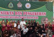 read news – Pengurus Keluarga Sleman Batam (KSB) Resmi Dikukuhkan