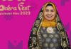 read news Tanjungpinang Bakal Diramaikan Kemilau Wastra Kepri Ketua Dekranasda Provinsi Kepri Hj. Dewi Kumalasari Ansar pada Rabu (01/11) mengatakan Dekra Fest tahun 2023 akan dilaksanakan pada tanggal 2-4 November 2023 di Gedung Daerah Tanjungpinang. (Foto : abdi perdana - batamtv.com)