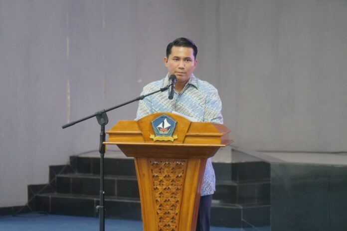 Wakil Bupati Bintan berharap agar aplikasi Srikandi ini mampu meningkatkan kualitas dan produktivitas kinerja para ASN, terlebih lagi jika bersentuhan langsung dengan pelayanan masyarakat. (Foto: abdi perdana - batamtv.com)