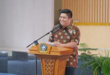 read news – Diseminasi Audit Stunting Digelar di Bintan Bupati Bintan Roby menyampaikan dan memberikan apresiasi kepada DP3KB Bintan sekaligus ucapan terima kasih atas terlaksananya kegiatan tersebut. (Foto : abdi perdana - batamtv.com)