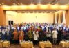 read news – IGTKI PGRI Gelar Workshop Peningkatakan Kompetensi Guru TK se- Bintan Bunda PAUD Bintan Hafizha Rahmadani (deret depan kelima dari kiri) memaparkan tips bagi para Guru terhadap dunia literasi bagi anak. Hafizha yang juga sebagai Bunda Literasi Bintan menguraikan enam kemampuan dasar yang harus dipahami. (Foto : abdi perdana - batamtv.com)