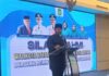 read news – Ketua DPRD Batam Nuryanto: Mari Bersinergi Bangun Batam dan Sukseskan Pemilu Ketua DPRD Kota Batam, Nuryanto saat berbaur bersaa RT dan RW yang hadir di ballrom Hotel AP Premier, Sungai Jodoh, Batam, Senin (11/12/2023) malam. (Foto : muhammad amin - batamtv.com)