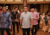 read news – Ketua DPRD Batam Nuryanto Berharap Warga Jaga Keamanan dan Kenyamanan Batam Ketua DPRD Batam, Nuryanto (baju koko merah muda) menghadiri pisah Sambut Komandan Detasemen Polisi Militer I/6 Batam dari Letkol CPM Roby Zulkarnaen, S.I.P. kepada Mayor CPM Stevanus Purba, S.H. (Foto : muhammad amin - batamtv.com)