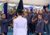 read news – Kantor PWI Kepri di Tanjungpinang Resmi Digunakan Kepala Dinas Komunikasi dan Informatika (Diskominfo) Kota Tanjungpinang, Teguh Susanto,ST mengatakan selamat atas pindahnya Kantor PWI Kepri ke Kota Tanjungpinang sebagai ibukota provinsi. (Foto : abdi perdana - batamtv.com)