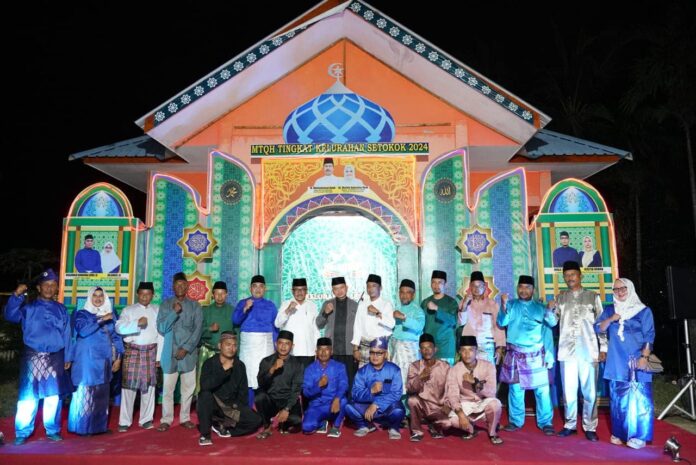  Seleksi Tilawatil Qur’an (STQ) dan Hadits Tingkat Kelurahan digelar di Kota Batam . Kali ini, pembukaan STQ digelar di Setokok Tahun 2024 di Lapangan Volly Setokok, Rabu (3/02/2024). (Foto : abyaqsa ramadan - batamtv.com)