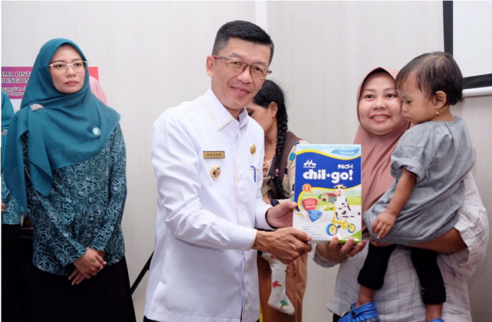 Pj Wali kota Tanjungpinang Hasan (kemeja putih) menyampaikan PKK adalah mitra yang memiliki beberapa program PKK dengan koordinasi Dinas Kesehatan. (Foto : dwi susilo - batamtv.com)
