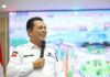 read news – BRK Minta Sosialisasikan Program Pinjaman Bunga Nol Persen Gubernur Ansar merasa perlu untuk terus mengajak para pelaku UMKM memanfaatkan program ini sebab dari jumlah UMKM Kepri keseluruhan yaitu kurang lebih 164 ribu, UMKM yang telah memanfaatkan program ini hanya sebagian kecil saja, 0,7 persen. (Foto : abdi perdana - abatamtv.com)