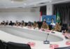 read news – Pemko Batam Peringkat Pertama Monitoring Center For Prevention se-Kepri Jefridin (keempat dari kanan) menegaskan Pemerintah Kota (Pemko) Batam menduduki Peringkat Pertama Capaian Monitoring Center For Prevention (MCP) se-Wilayah Provinsi Kepulauan Riau (Kepri) Tahun 2023, dengan nilai 93,38. (Foto : abyaqsa ramadna - batamtv.com)