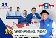 sosok inspiratif – Sigid Syawal Fuadi Caleg PAN Dapil Kepri-4 No.Urut 10 Perkuat SDM Generasi Anak Kepri