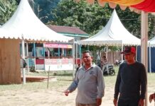 read news – Tampilan MTQH Kecamatan Siantan Dibikin Semeriah Mungkin Camat Siantan Kaharuzzaman mengatakan akan membuat tampilan MTQH Kecamatan Siantan digelar mulai 24 Februari hingga 26 Februari 2024 ini, Kelurahan Tarempa .meriah. (Foto : abdi perdana - batamntv.com)