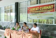 read news – Warga Keluhkan Rambu Lalu Lintas dan Pencabulan Anak Kapolres Bintan AKBP Riky Iswoyo SIK MM (tengah) mengucapkan terima kasih kepada masyarakat yang telah hadir dalam kegiatan tersebut, (Foto : abdi perdana - batamtv.com)