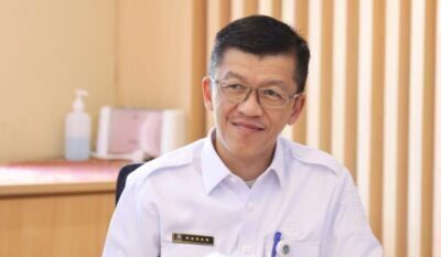 (Foto: abdi perdana - batamtv.com) Hasan SSos Pj Wali Kota Tanjungpinang menghimbau masyarakat Tanjungpinang bisa memanfaatkan rumah singgah di Jakarta. (Foto: abdi perdana - batamtv.com)