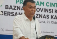 read news – Pemkab Natuna Gelar Koordinasi dan Advokasi Integrasi Layanan Primer Bupati Natuna Wan Siswandi melalui Kepala Dinas Kesehatan Kabupaten Natuna, Hikmat Aliansyah menjelaskan layanan sebagai transformasi dari Kementerian Kesehatan kemudian diintegrasikan ke semua program termasuk FKTP (Fasilitas Kesehatan Tingkat Pertama) dalam hal ini puskesmas. (Foto : abdi perdana - batamtv.com)