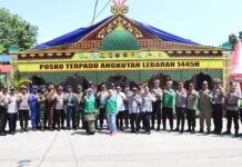 Wakil Bupati Bintan dan FKPD Tinjau Pos Seligi di Semua Titik Wabup Osit saat ikut meninjau titik lokasi Pos Pelayanan dalam rangka Operasi Ketupat Seligi 2024. (Foto : abdi perdana - batamtv.com)