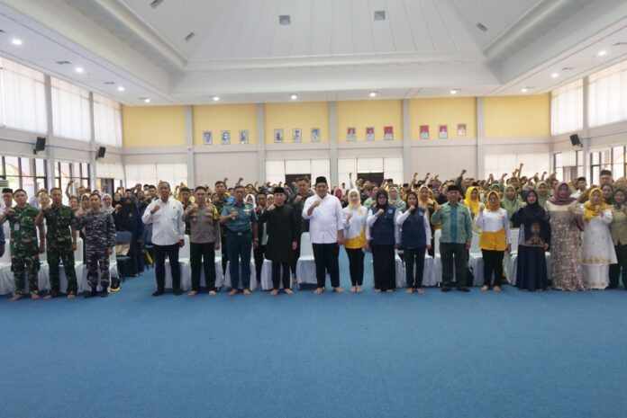 Temu Ramah Pilar-Pilar Sosial Kabupaten Bintan, Kamis sore  di Aula Bandar Seri Bentan yang dihadiri langsung Bupati Bintan, Roby Kurniawan menghadiri kegiatan. (Foto : abdi perdana - batanmtv.com)
