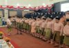 read news – Dewan Hakim MTQ XVI Karimun 2024 Siap Bekerja Pelantikan Dewan Hakim Musabaqoh Tilawatil Qur'an (MTQ) XVI Tingkat Kabupaten Karimun tahun 2024 di Gedung Nasional Tanjungbalai Karimun (Foto : abdi perdana - batamtv.com)