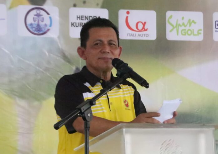 Menanggapi penetapan Pj Walikota Tanjungpinang sebagai tersangka, Gubernur Kepri Asar Ahmad mengatakan masih mengikuti proses yang juga melibatkan Kemendagri. (Foto : dwi susilolo- batamtv.com)
