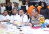 read news – Kapolda Kepri Irjen Pol Drs Yan Fitri Halimansyah Pimpin Konferensi Pers Kapolda Kepri Irjen Pol Drs Yan Fitri Halimansyah MH saat memimpin konferensi pers di lobby Mapolda Kepri, Selasa (2/4/2024). (Foto : abdi muhammad amin - batatv.com)