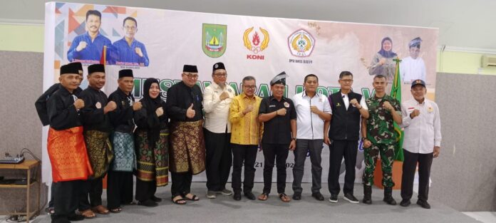 Peserta Musorko IPSI Kota Batam bersama Setdako Batam Jefridin. (Fpoto : abyaqsa ramadan - batamtv.com)