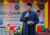 read nes – Roby Kurniawan Safari Ramadan di Masjid Al Falah Toapaya Asri Buoati Bintan Roby Kurniawan saat melakukan safari ramadahn di Masjid Al Falah Toapaya Asri (Foto : abdi perdana - batamtv.com)
