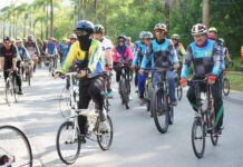 Sekdako Lepas Peserta Gowes Bareng se-Kota Batam