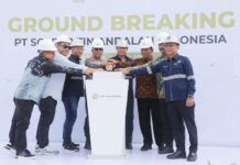 Walikota Batam Lakukan Peletakan Batu Pertama Pembangunan Pabrik Solder