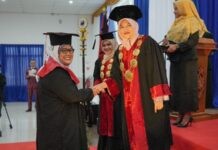 Marlin Agustina Diwisuda Usai Menyelesaikan Study Ilmu Hukum di Unrika Batam