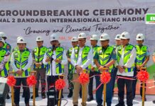 Ketua DPRD Kota Batam Nuryanto Groundbreaking Pembangunan Terminal II Bandara Hang Nadim