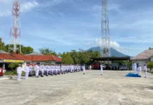 Danlanal Pimpin Upacara Peringatan Hari Lahir Pancasila 2024