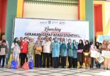 Dewi Ansar Luncurkan Gercep Anting di Karimun