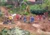 Hujan Lebat, Puluhan Makam Sei Panas Tertimbun Longsor