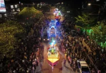 Kecamatan Lubukbaja Juara I Lomba Pawai Takbir Mobil Hias
