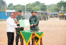 TMMD Ke-120 Kodim 0316 Batam Usai,1810 Meter Jalan Disemenisasi