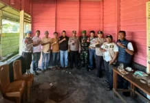 Kapolsek Daik Gelar Coffe Morning dengan Wartawan