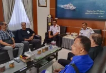 Silaturahmi dengan Bakamla, KNTI Bahas Nelayan Tradisional dan Kebersihan Laut