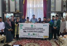 Pemko Batam Salurkan Bantuan Korban Bencana Banjir di Sumatera Barat