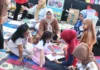 Bunda Literasi Kepri Sumbang Buku dan Ajak Piknik Puluhan Anak-anak