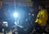 Polsek Bengkong Bubarkan Remaja Nongkrong Sampai Larut Malam